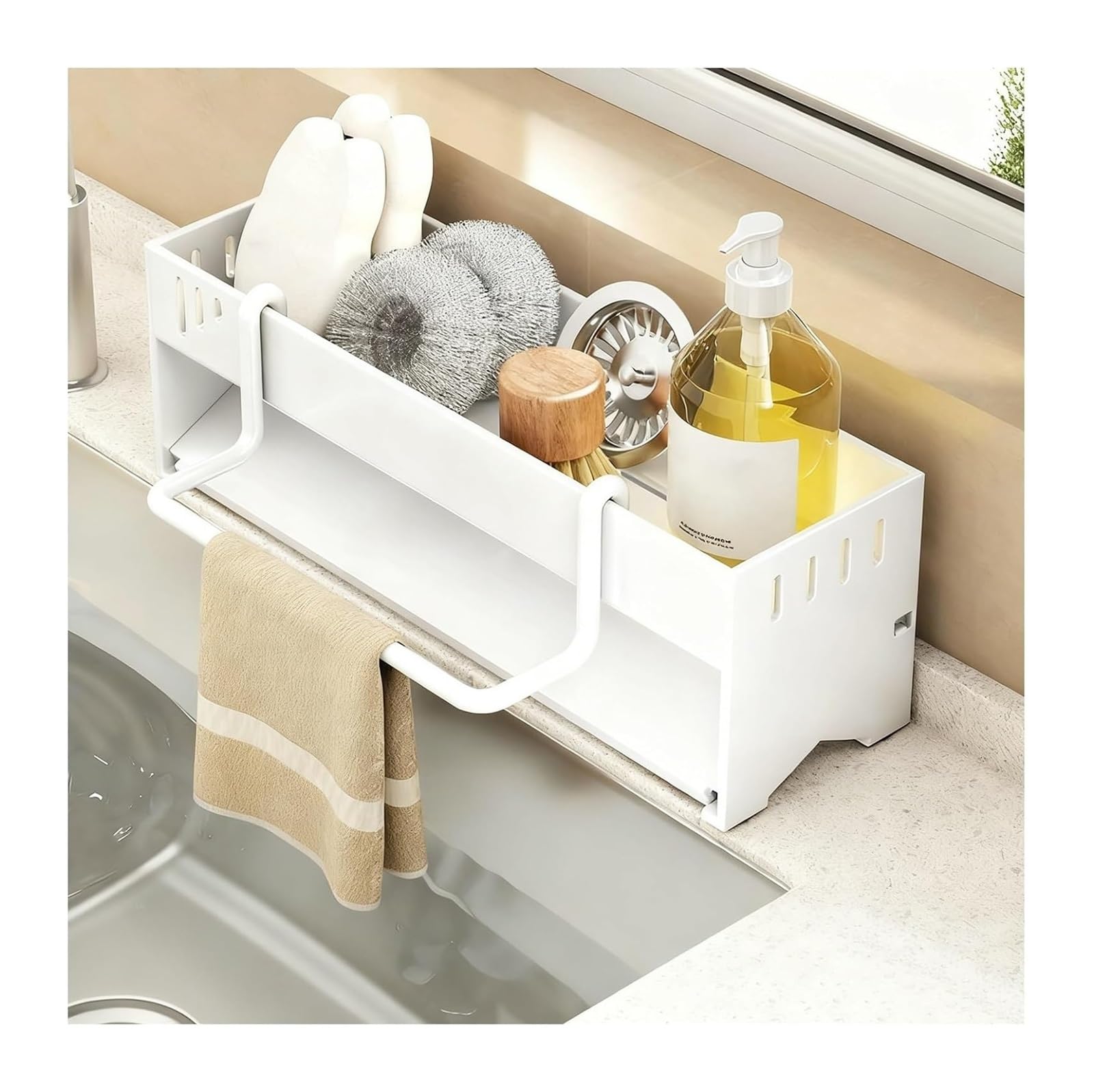 TVANTRUXIS Carbon Steel Kitchen Drainer Rack