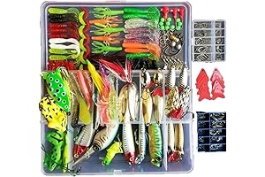 275-Piece Freshwater Fishing Lure Kit: A Comprehensive Collection for Anglers