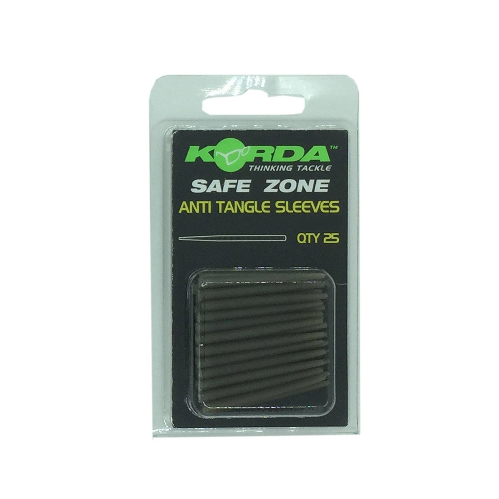 Korda Anti Tangle Sleeve Weed, 25 Pack, Silicone Material, Tapered Design, Prevents Tangles, Fits Swivel Eye, Multiple Colores Available