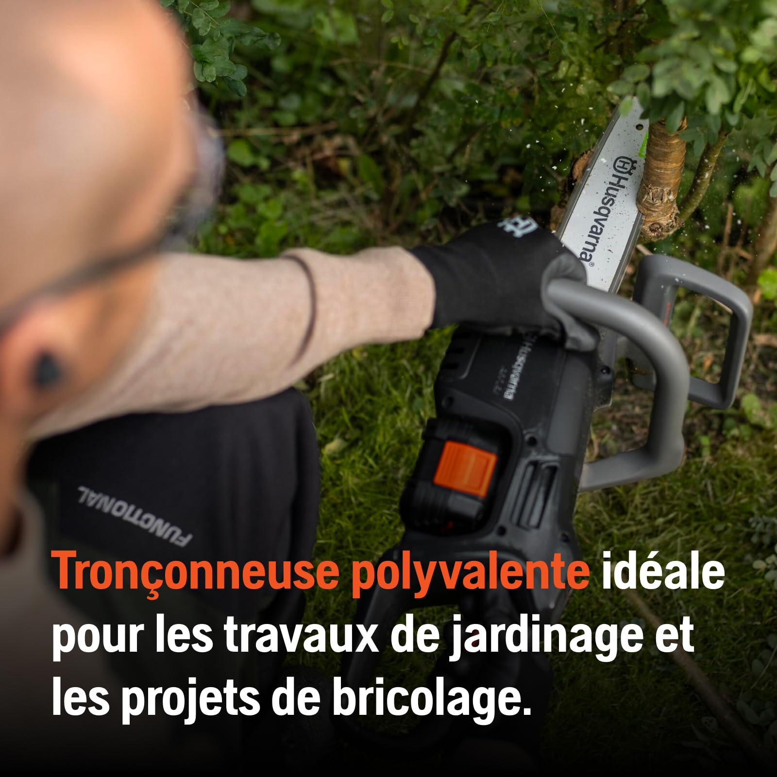 Husqvarna Tronçonneuse sur Batterie C15X-P4A