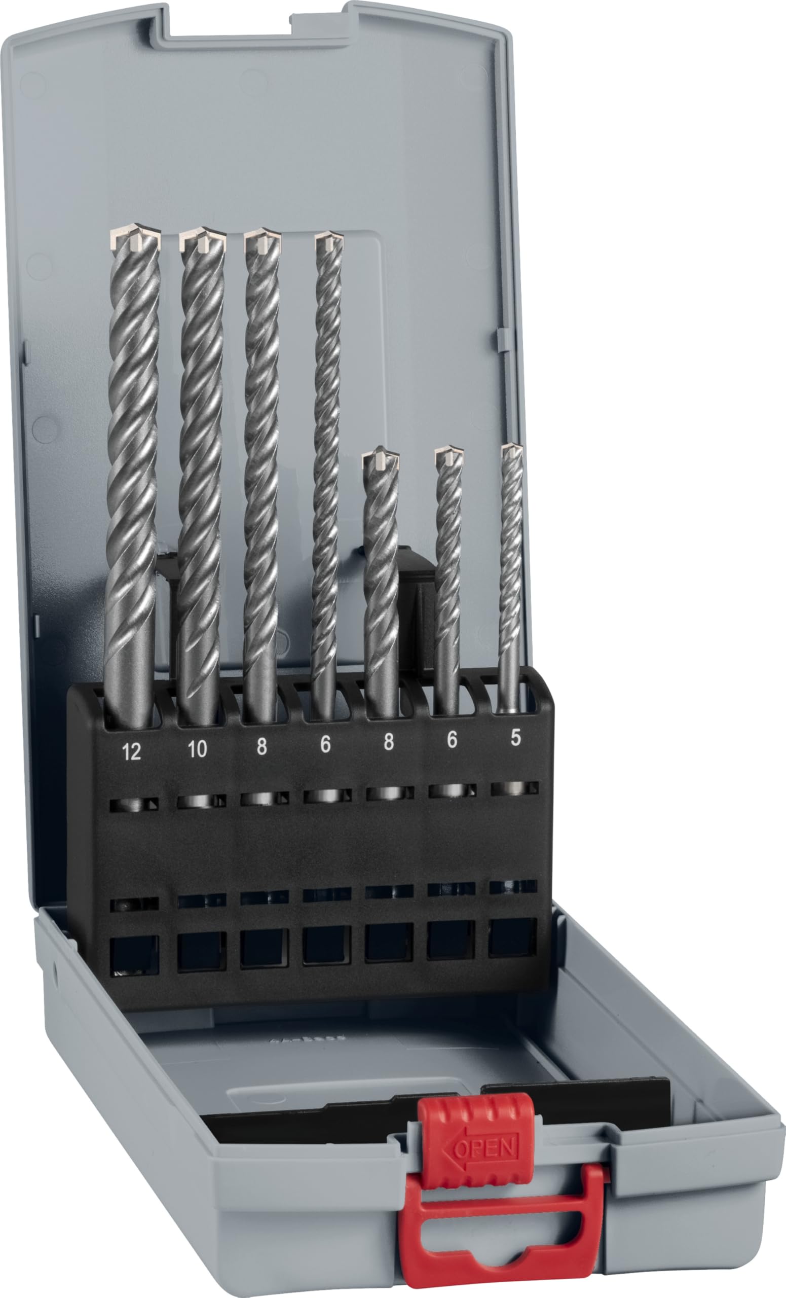 Bosch 7x Coffret de forets pour perforateur PRO SDS plus-5X