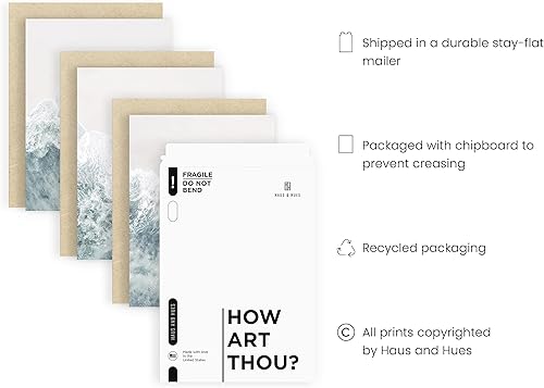 Miniatura 3 de Haus and Hues Cuadros de playa para pared, juego de 3 arte moderno para pared, pósteres de arte de playa para estética de habitación, decoración de