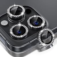 Vista 57 de Choiche Compatible para iPhone 16 Pro/iPhone 16 Pro Max Protector de Lente de Cámara, Vidrio Templado 9H Protector de Pantalla de Cubierta de Cámara