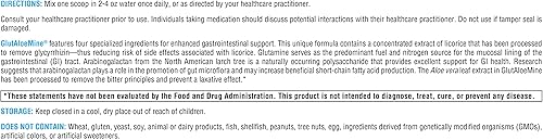 Miniatura 10 de XYMOGEN GlutAloeMine Powder - Apoya la salud intestinal - 3000 mg L de glutamina en polvo con regaliz deslicirricinado DGL, extracto de aloe vera,