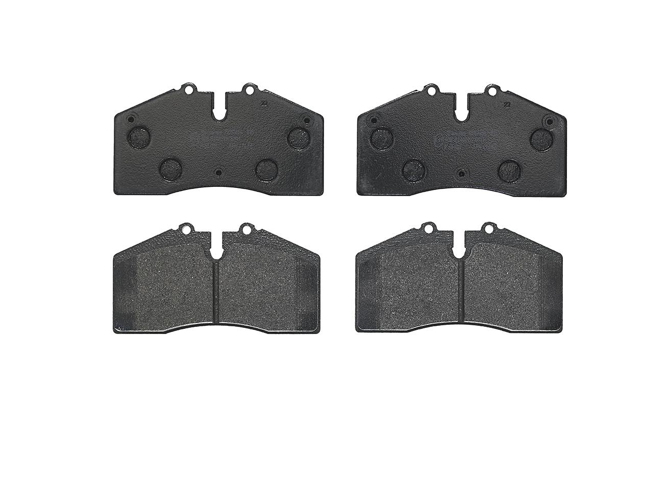 Brembo P65005 Pastiglia Freno Disco Anteriore/Posteriore, Set di 4