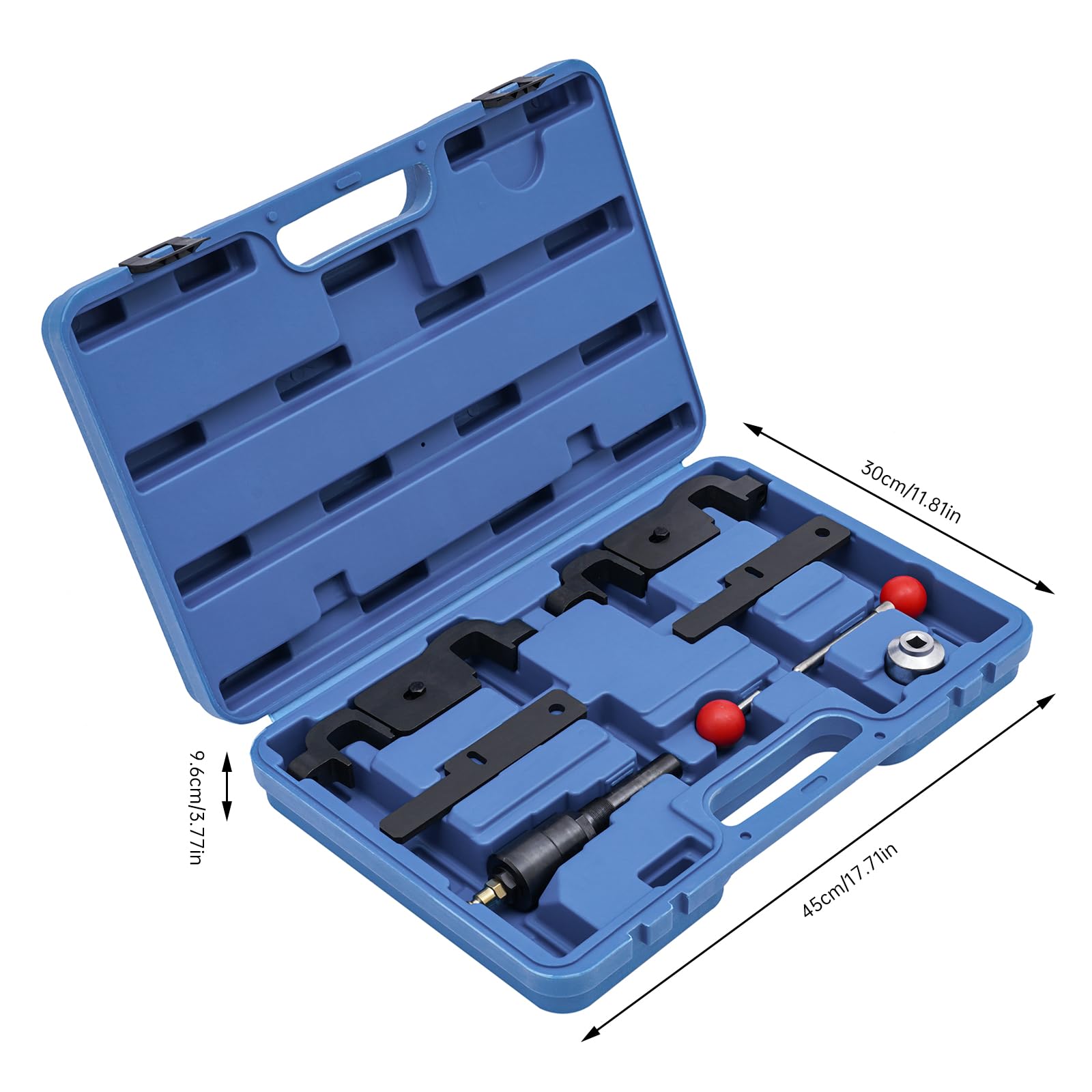 WUSILILU Engine Camshaft Timing Tool Kit for Porsche Cayenne Panamera Boxster Q7 Complete Tools,45#Steel Camshaft Alignment Timing Locking Tool Kit