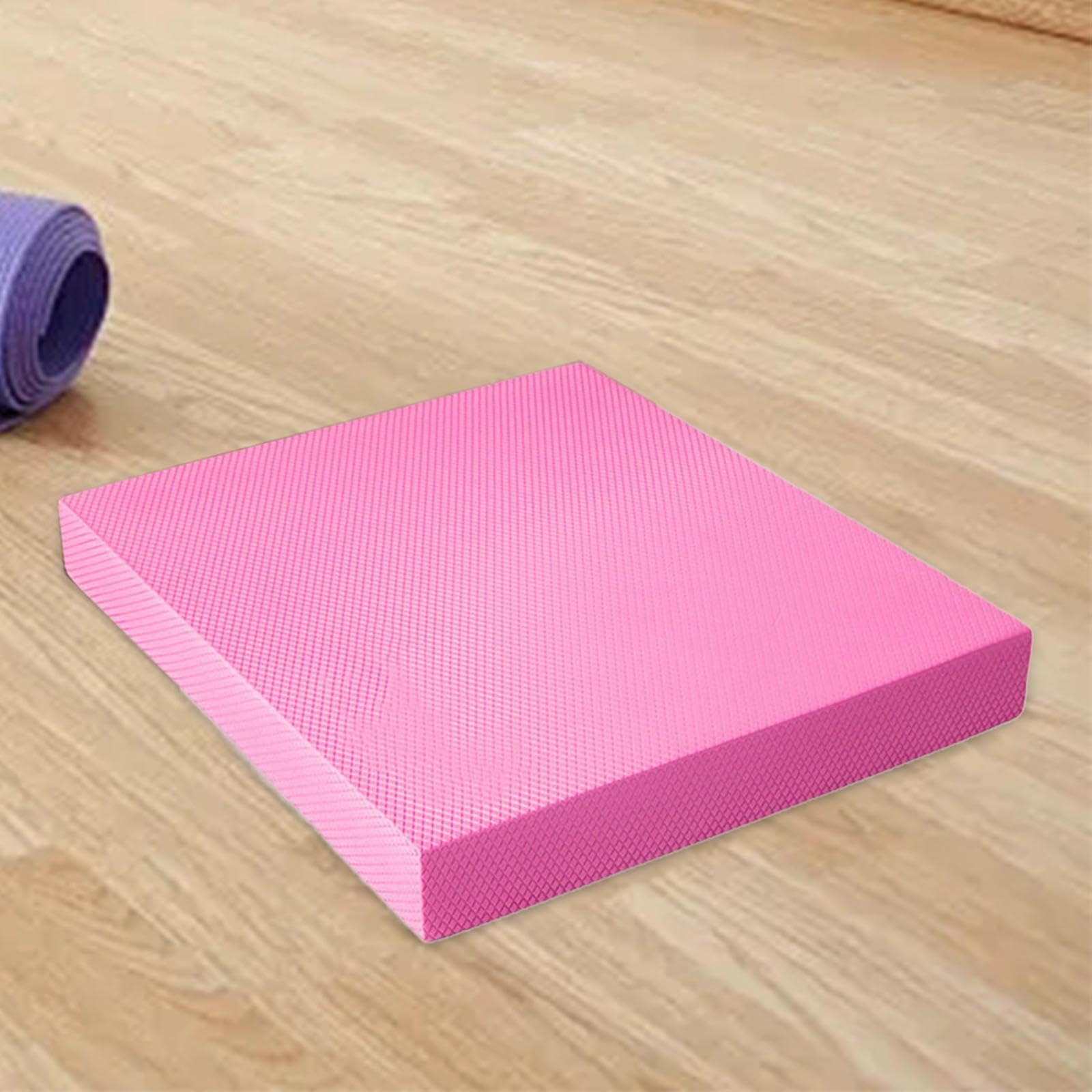 Perfeclan Tapis d'équilibre en Mousse TPE, Tapis de Yoga Portable, imperméable, antidérapant, genouillère, Coussin d'équilibre pour la Gymnastique à Domicile,