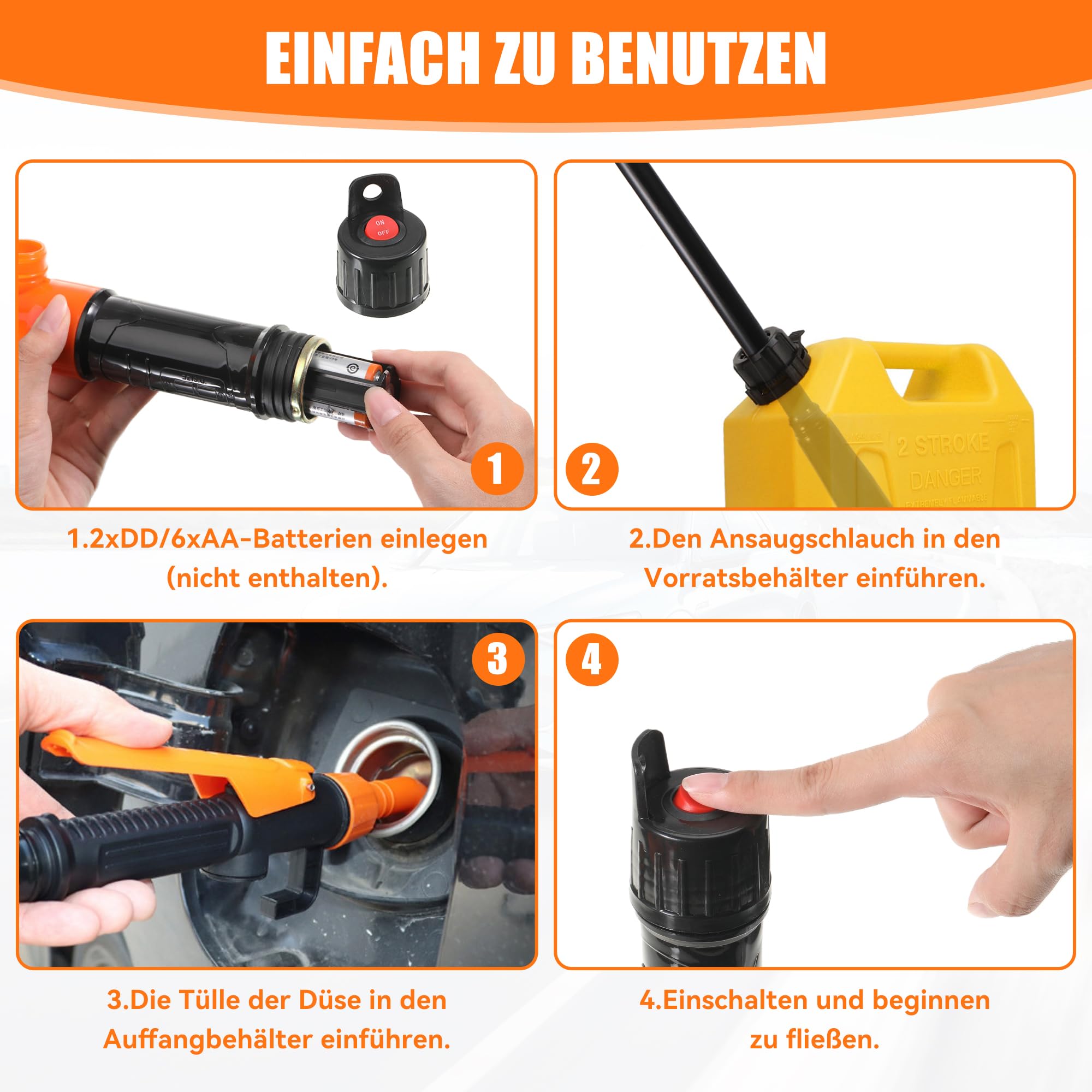 Benzinepomp handpomp jerrycan pomp, batterijpomp sifon pomp voor benzine water olie Benzinepomp handpomp jerrycan pomp, batterijpomp sifon pomp voor benzine water olie