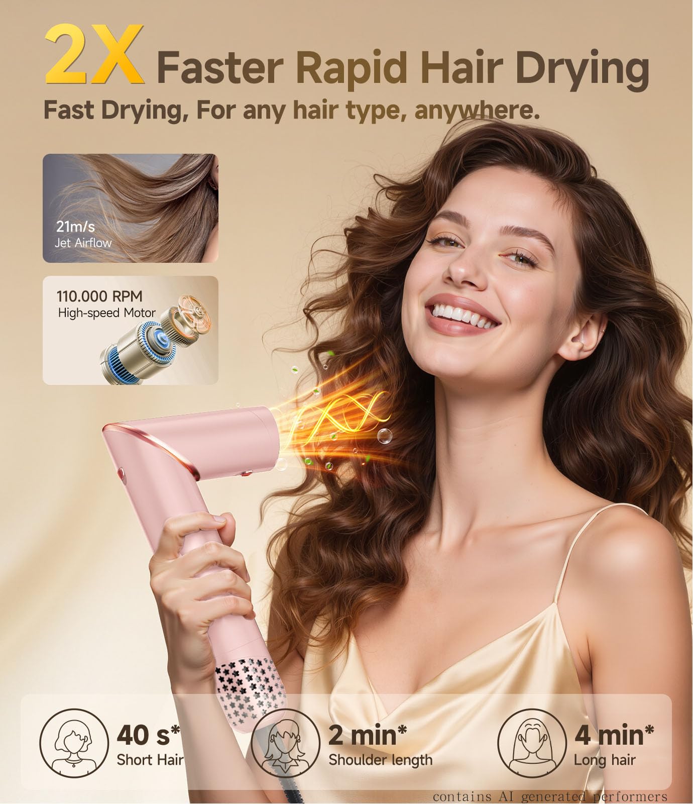 8-in-1 Hair Styler and Air Dryer Wrap Curler