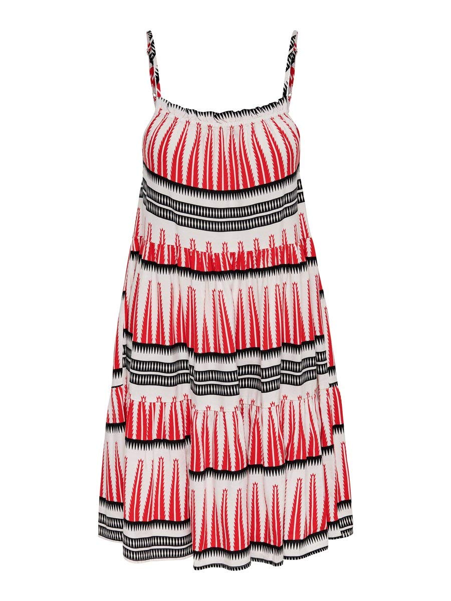 ONLY Damen Kleid Bedrucktes