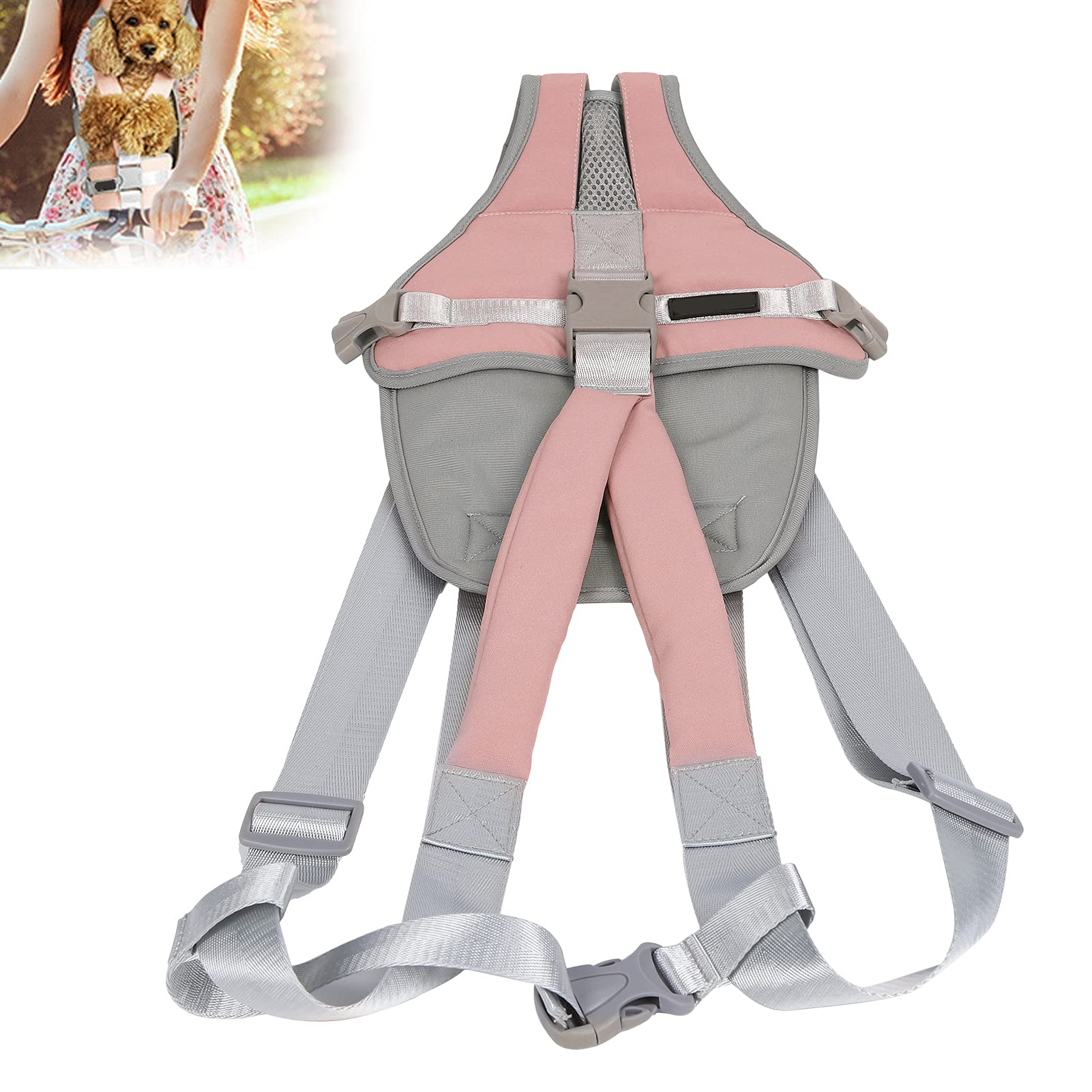 Hund Outdoor Front Holder Bag Carrier Verdickte Kleidung - zum Wandern (L)
