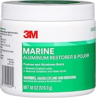 Vista 6 de 3M Restaurador y pulidor de aluminio marino, 09020, 18 oz, para detalles marinos, elimina la oxidación pesada y la tiza, 1 tubo