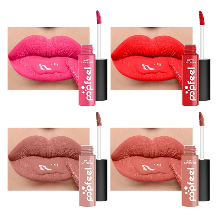 口紅・リップグロスとアイシャドウセット Amazon | POPFEEL フル美容メイクアップ化粧品セット 27点