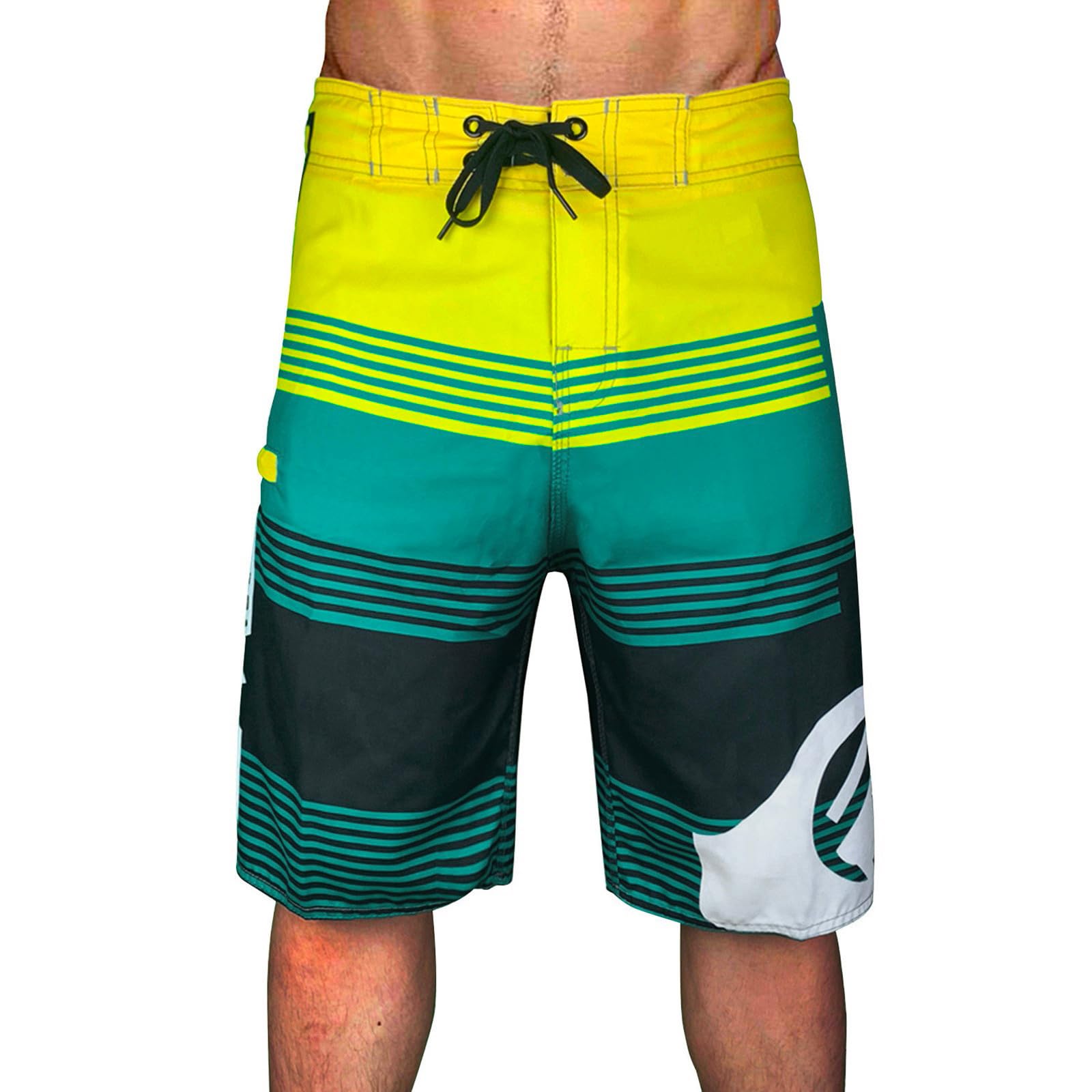 riou Bañador Hombre Shorts de Baño Bañadores Hombre Playa Pantalones Cortos de Baño Trajes de baño Swimwear Suave y Cómodo Swimsuit Talla Grande S-XXL