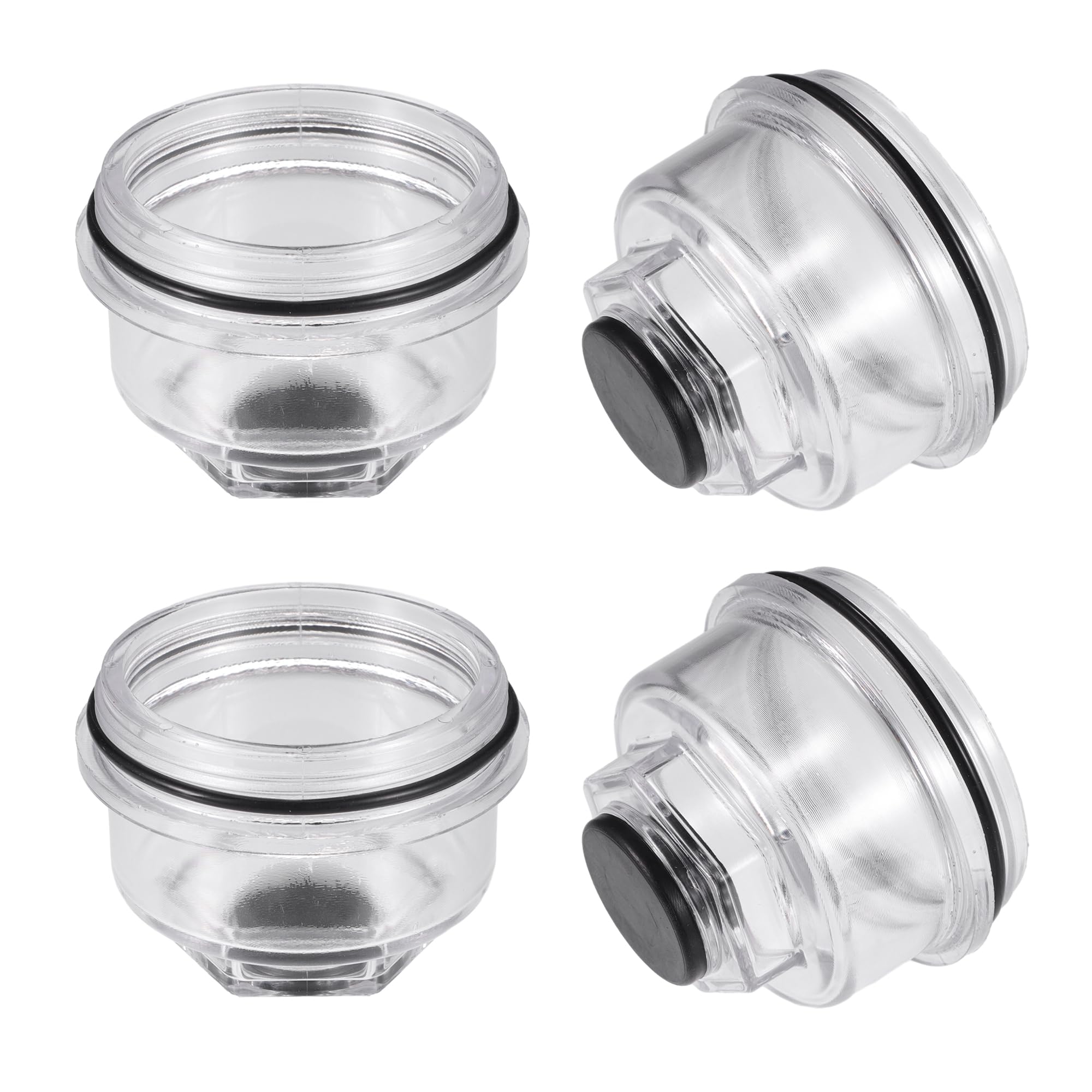 uxcell 4 Pcs 3.75" Trailer Hub Shaft Oil Cup Dust Cover for AL or KO 10K or 12K Oil Bath Axles