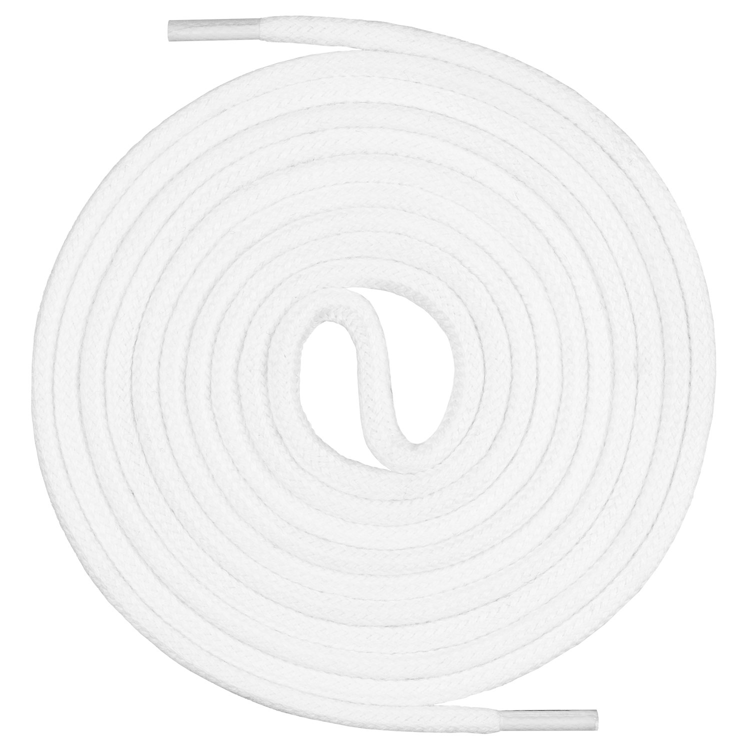 Mount Swiss© Schnürsenkel rund ø 3-4 mm I Sehr reißfeste Premium Schuhbänder aus 100% Baumwolle ideal für Sneaker Sportschuhe Freizeitschuhe Lederschuhe UVM I Shoe-Laces Längen 45-200 cm