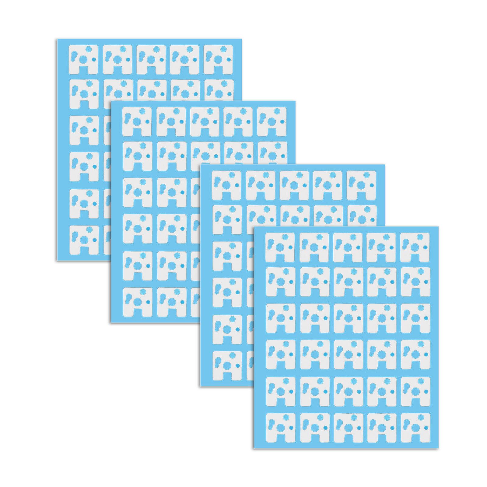 120Pcs / Pack Mechanical Keyboards Switches Sticker Film Shafts Gaskets Sticker PES Materials Shafts Underpad Hot Plug Underpad