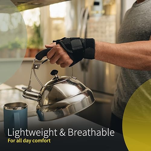 Miniatura 3 de BraceUP - Férula de pulgar para mujeres y hombres férula de Spica soporte para pulgar CMC con soporte para pulgar para artritis tendinitis alivio