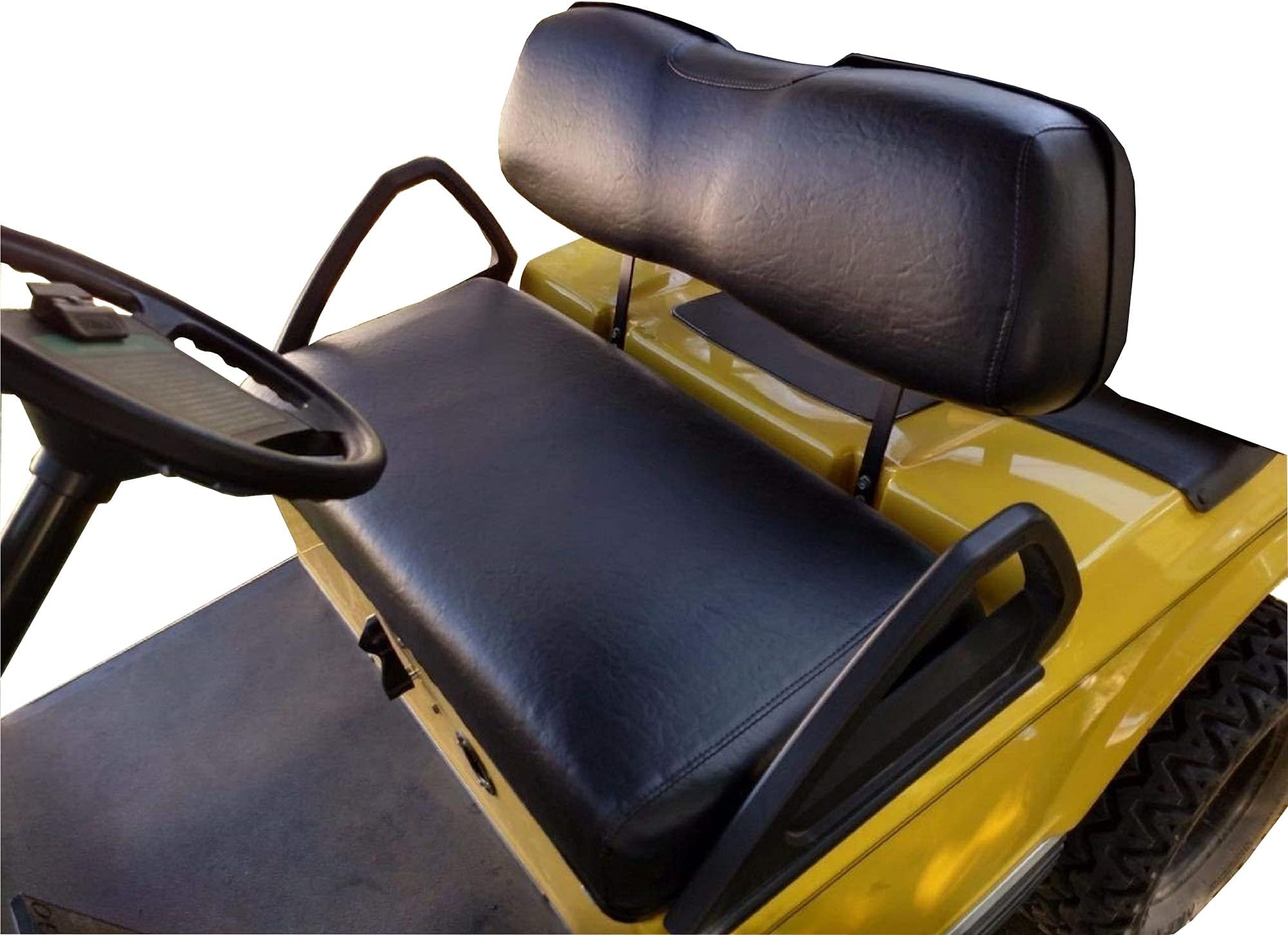 Club Car DS "STAPLE ON" Golf Cart Seat Cover (Solid Color) Choose From 30 Colors, Custom Golf Cart Seat Covers, Handmade-Golf-Cart-Seat-Covers, Up To Par Covers