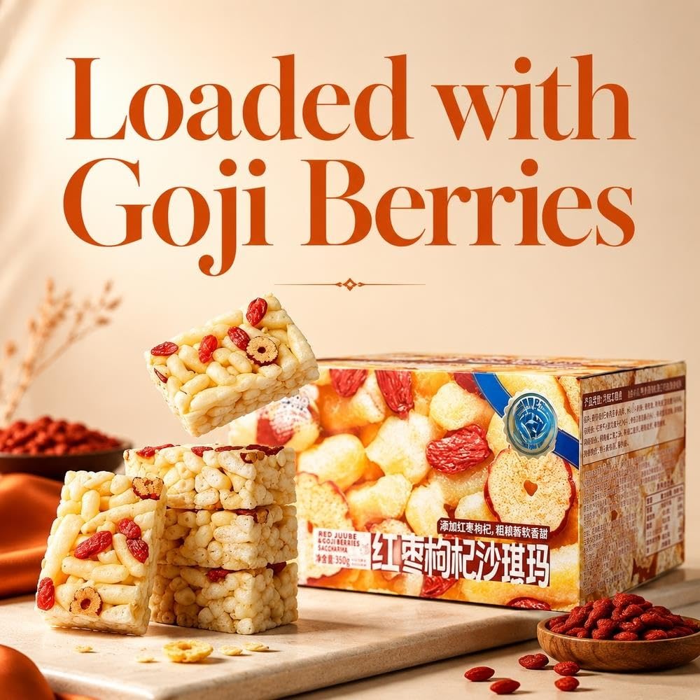 Caja de refrigerio suave y masticable con pasas y dátiles rojos