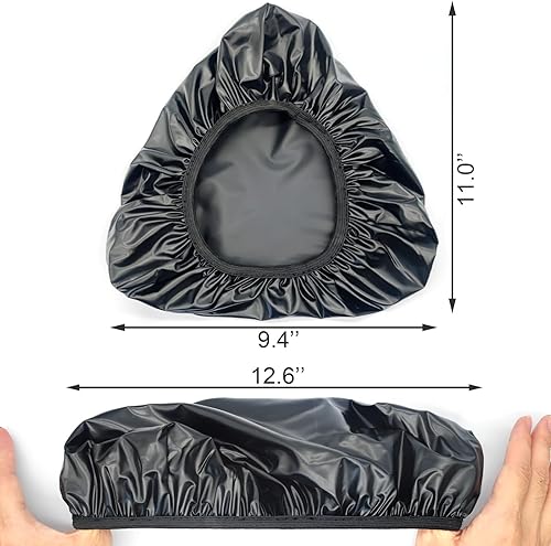 Miniatura 6 de 3 piezas 100% impermeables para asiento de bicicleta, protección para asiento de bicicleta, resistente al agua y al polvo, funda para sillín de