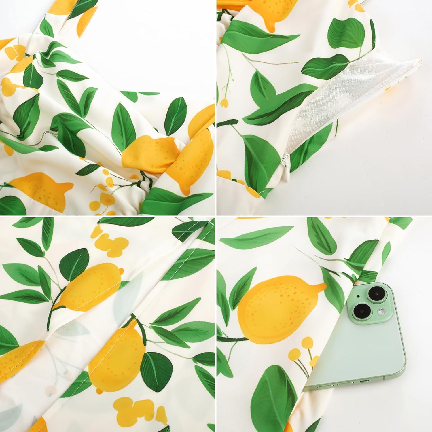 Belle Poque Women's Vintage 1950s Dress 2026 Summer Sleeveless Flowy Ruched Midi Tea Party Wedding Guest Cocktail Dress - Image 2