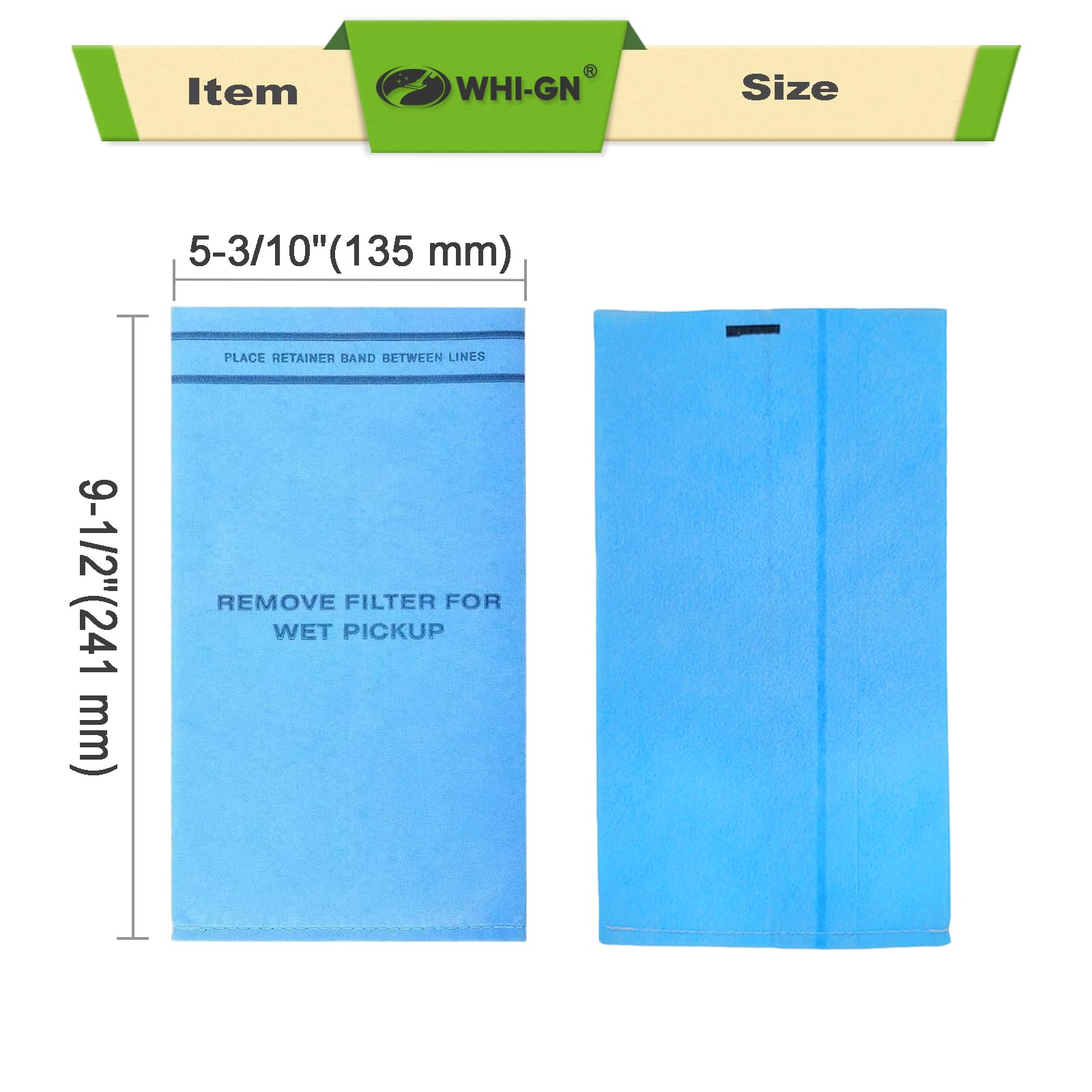 福sanページ 12 Pack Wet Dry Vac Filter Bags Replacement for Stinger