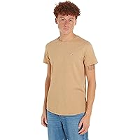 Tommy Jeans TJM XSLIM JASPE C NECK EXT, S/S Knit Tops Uomo