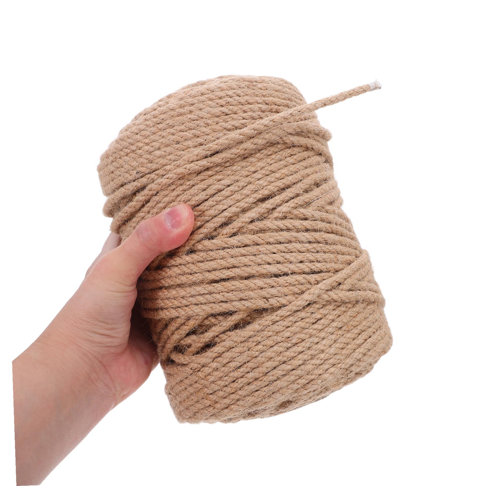 Corda Di Iuta Naturale Intrecciata Mano Filo Di Iuta Sottile Per Progetti Fai Da Te Imballaggi Di Regali Decorazioni Per Feste Macramè e Lavori Manuali