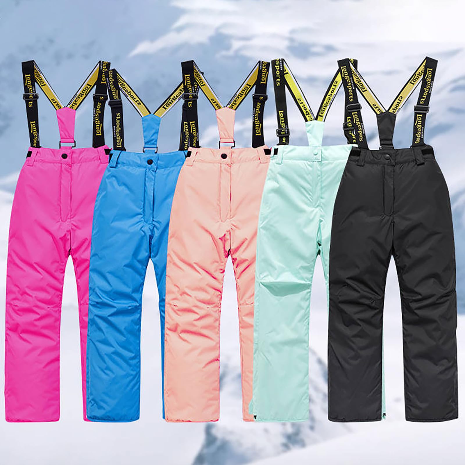 Skihose Kinder 2026 Jungen Mädchen kurzgröße Wasserdicht Winter Softshellhose Snowboardhose Outdoor Winddicht Warme Trekkinghose