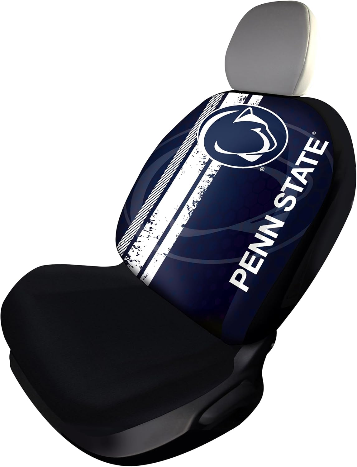 FANMATS Pennsylvania State University SEATCOVERRALLY-Penn State Rally Seat Cover - Full Color Vivid Design - 1pc