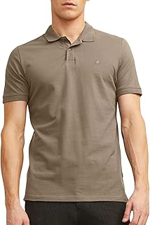 JACK & JONES Mens JJEBASIC POLO SS NOOS Polo-Shirt