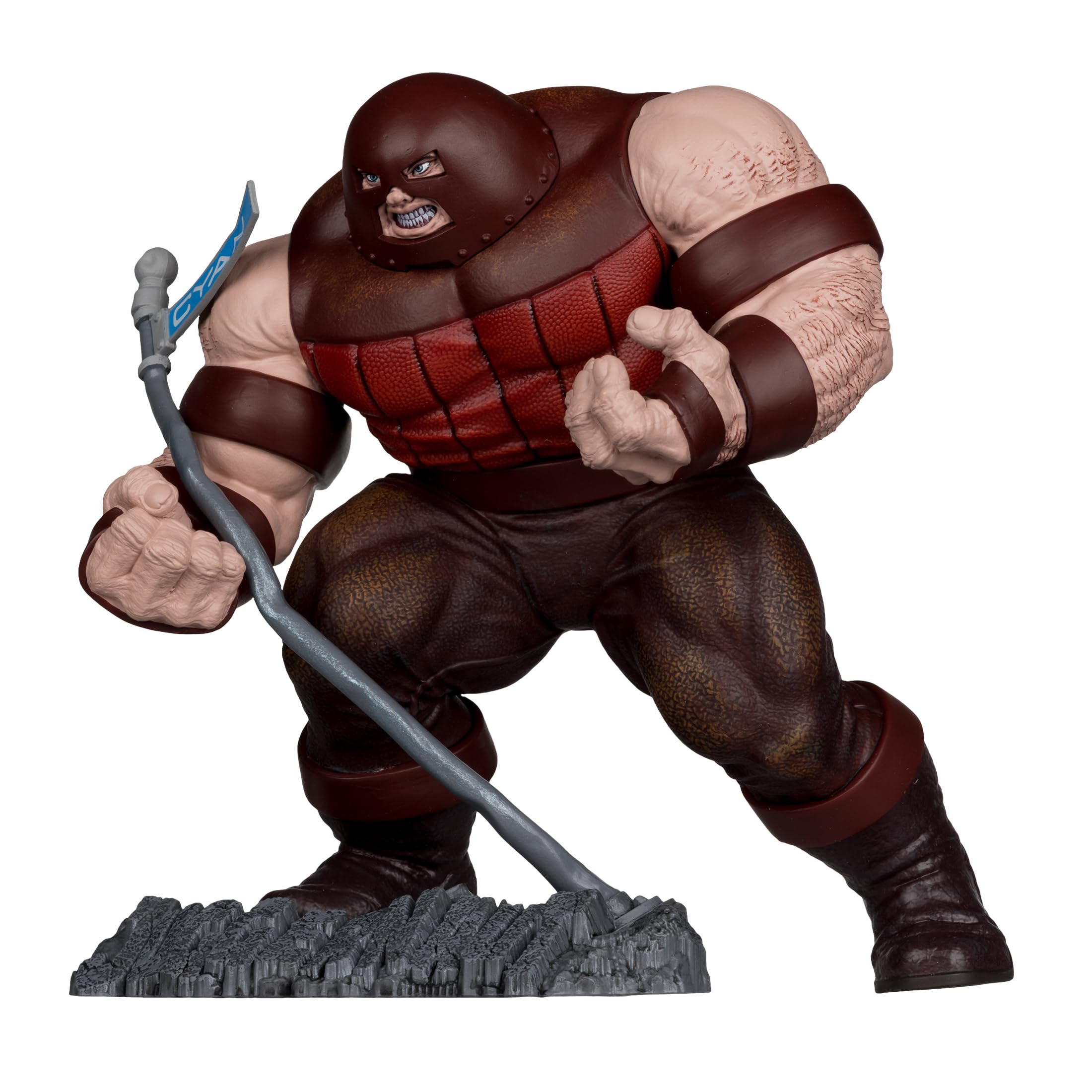 McFarlane Marvel The Juggernaut 1:10th Scale Collectible with Scene (Spider-MAN #16) Original Artwork Sweepstakes Gold Label Toys