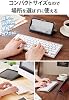 لوحة مفاتيح صغيرة متعددة الاقتران بتقنية البلوتوث من ELECOM مع آلية البانتوغراف، تصميم خفيف الوزن ونحيف، اقتران متزامن بثلاثة أجهزة، متوافق مع أنظمة التشغيل macOS/iPadOS/Windows OS، فضي TK-FBP102SV/EC