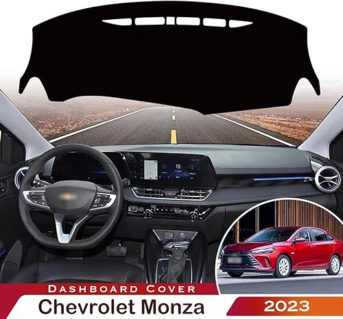 Miniatura 2 de OrbHes Automobile Dash Mat Dashboard Pad Car Dashboard Cover Protective Carpets Accessories,for Chevrolet Monza 2023