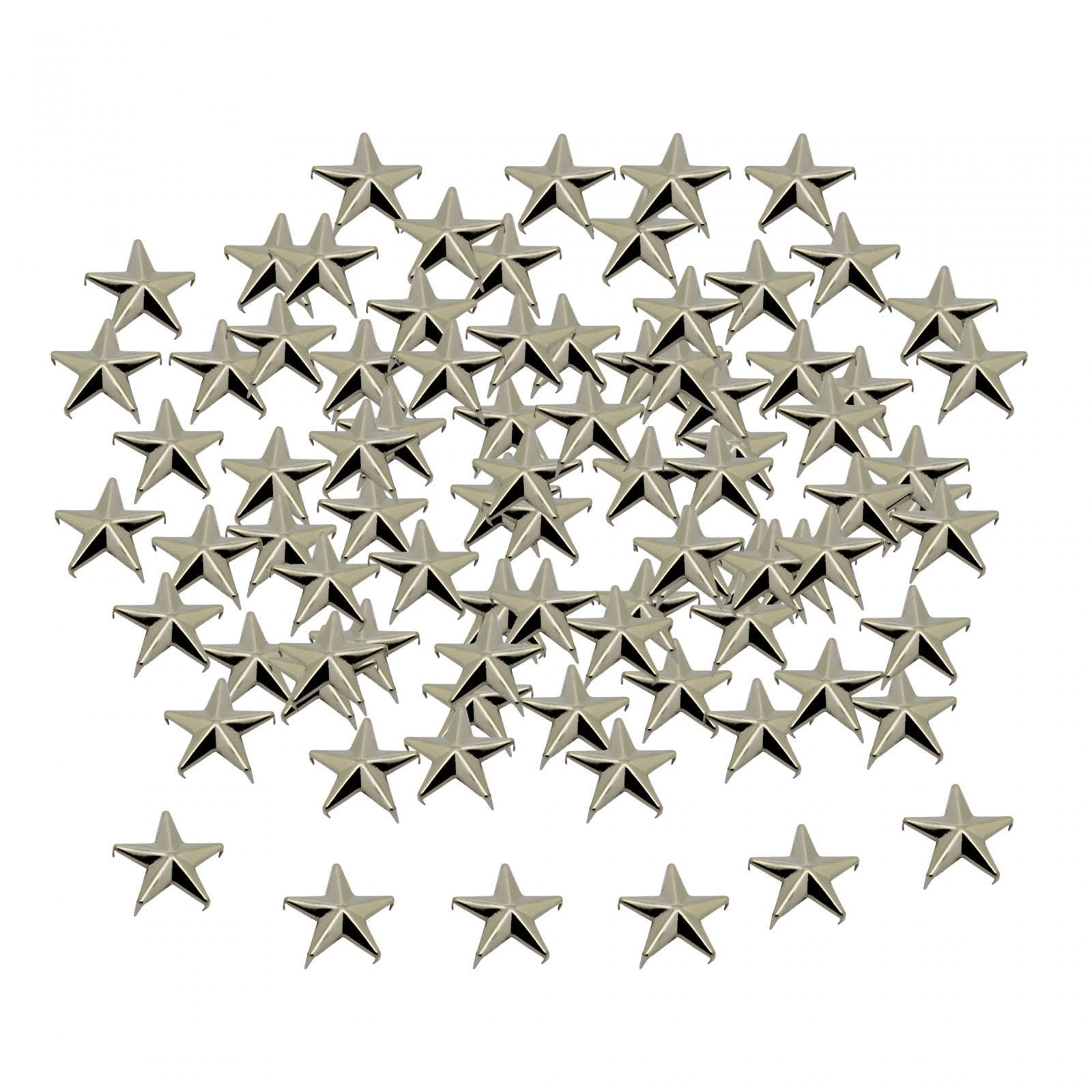 CALANDIS™ 3x100 Pieces Metal Five Pointed Star Rivets for Hats Bags DIY Studded Costumes 2cm | Studs, Rivets & Tacks | Leathercraft Accessories | Leathercrafts-image-25
