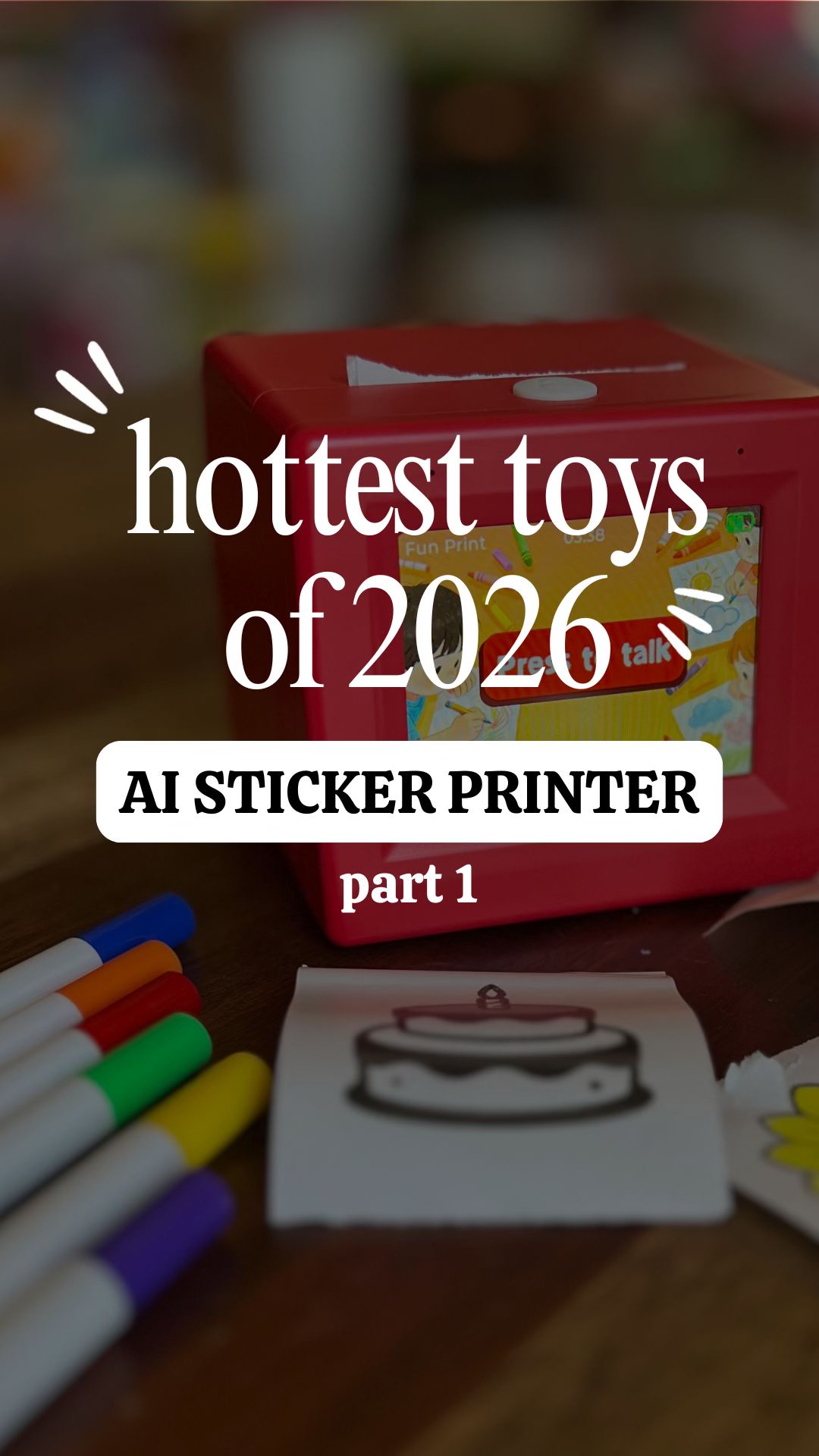 Watch This AI sticker printer is a huge hit! on Amazon Live