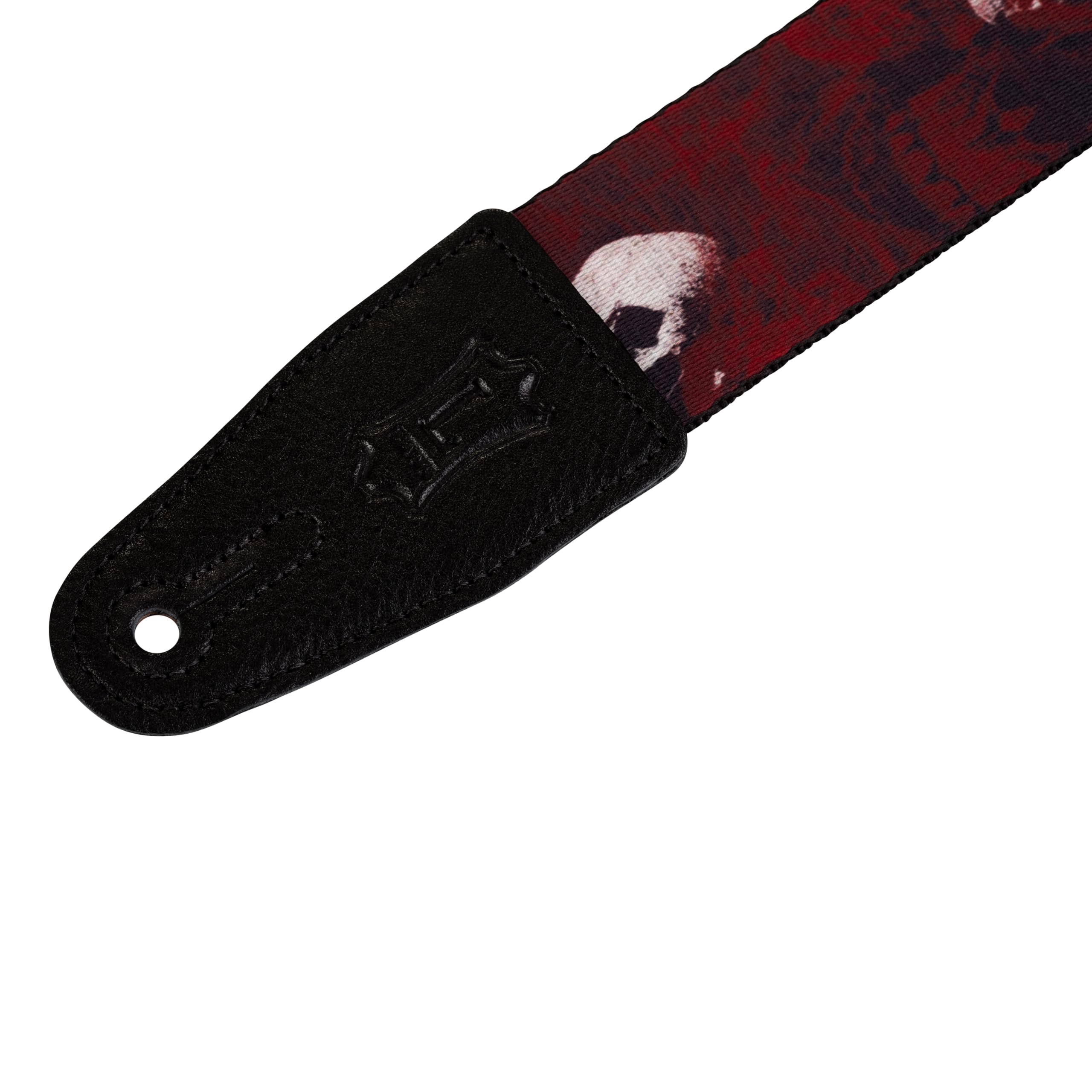Levy's Leathers - Tracolla per chitarra, in poliestere, 5,1 cm, con design originale dell'artista