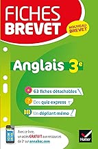 Download Fiches brevet Anglais 3e: fiches de révision niveau A2-B1 PDF