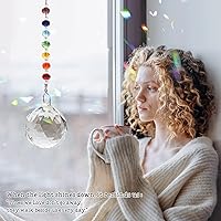 Vista 2 de Regalos de condolencia para la pérdida de un ser querido, atrapasueños de cristal arcoíris, memorial único de condolencia para la pérdida de mamá