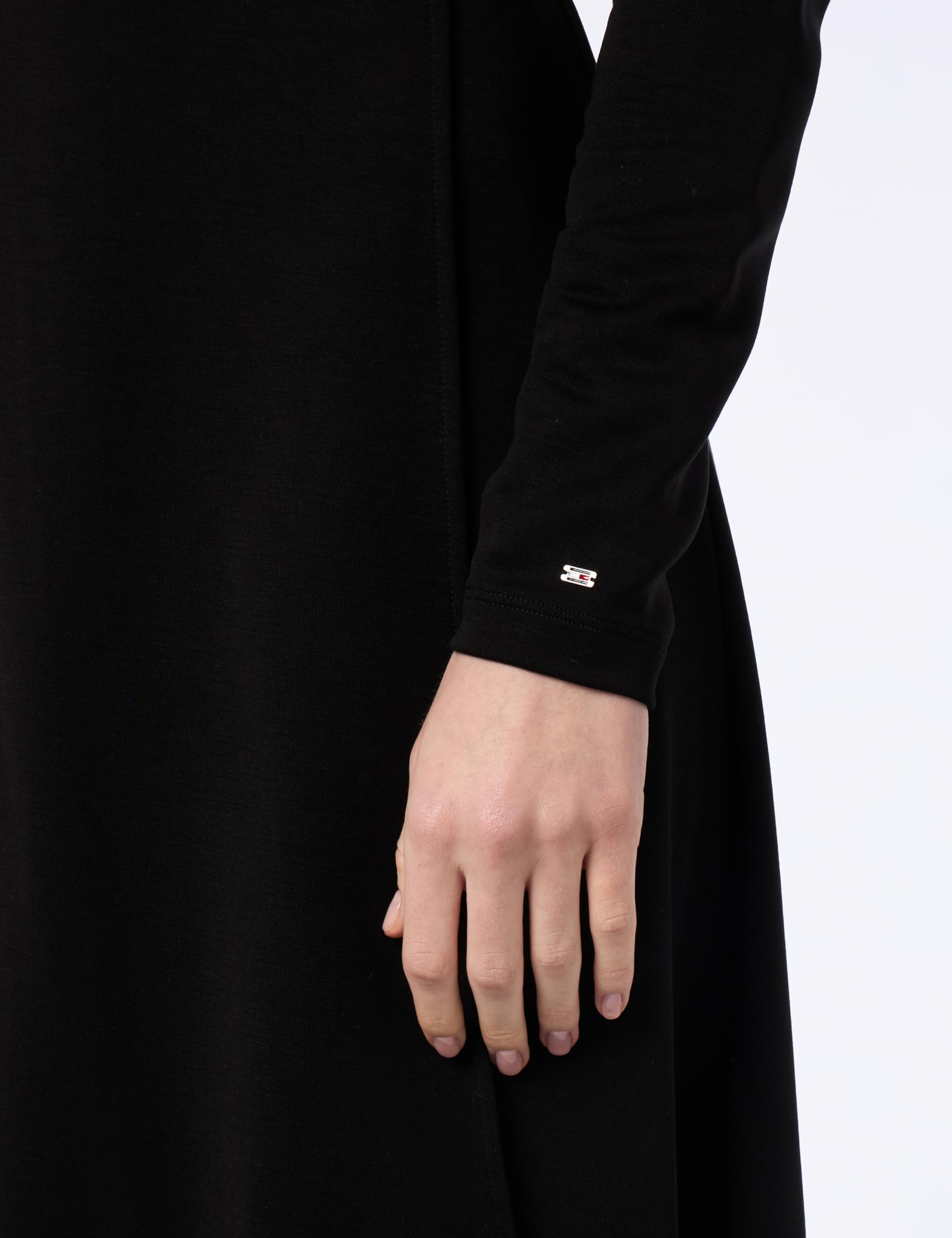Tommy Hilfiger Robe Cache-Cœur Femme avec Col en V
