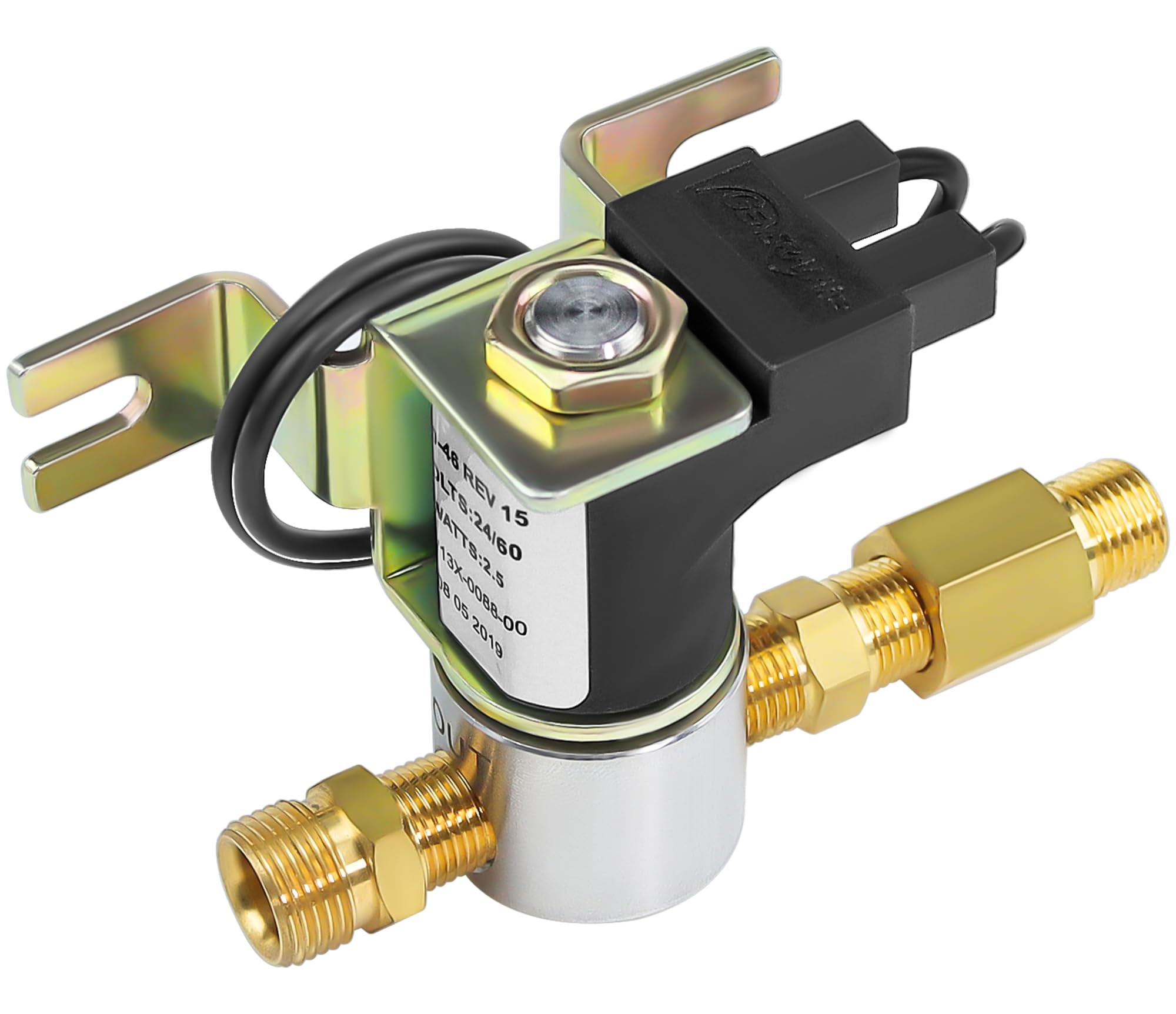 990-53 Universal Humidifier Solenoid Valve Assembly By AMI PARTS Replacement 24 Volt Humidifier Water Valve-Fit for GeneralAire Humidifier-1042 1042L 1042LH 1137