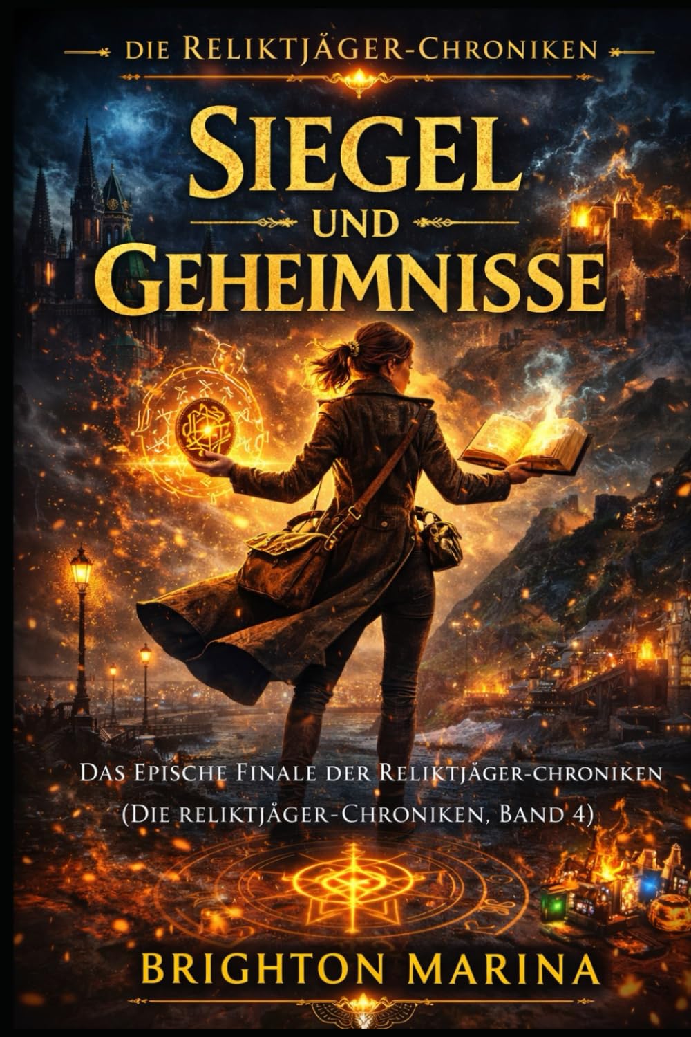 SIEGEL UND GEHEIMNISSE: Das epische Finale der Reliktjäger-Chroniken (Die Reliktjäger-Chroniken, Band 4)