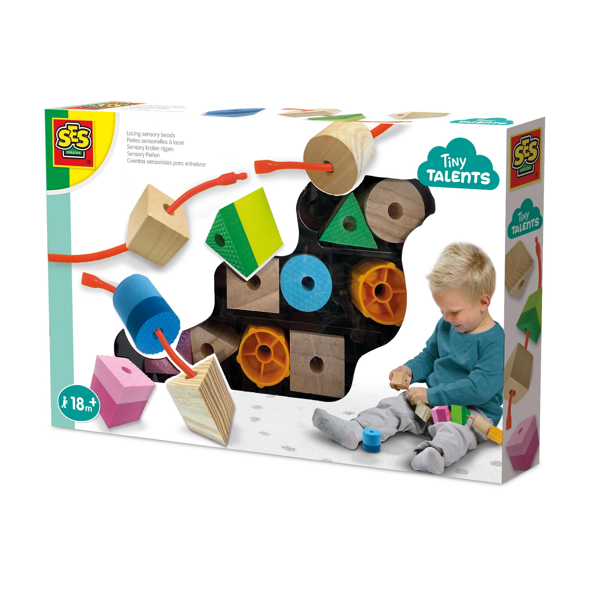SES Creative 13102 Lacing Sensory Beads
