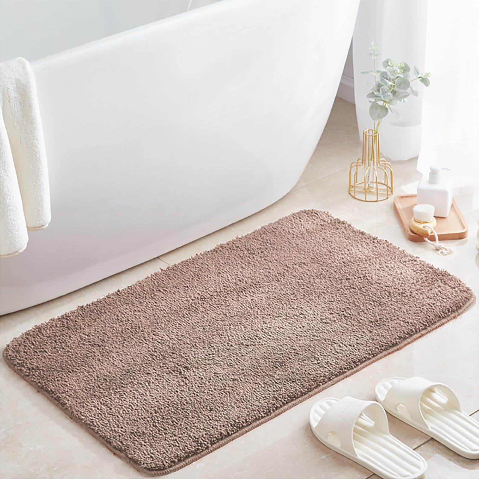Amazon.com: LOOCVCUZ Bath mat Carpet, Soft, Comfortable, Thick ...