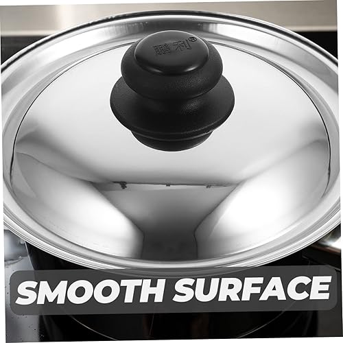 Miniatura 8 de DOITOOL Tapa de sartén de cúpula universal tapa de olla cubierta de metal para olla Wok vaporera acero inoxidable estilo aleatorio