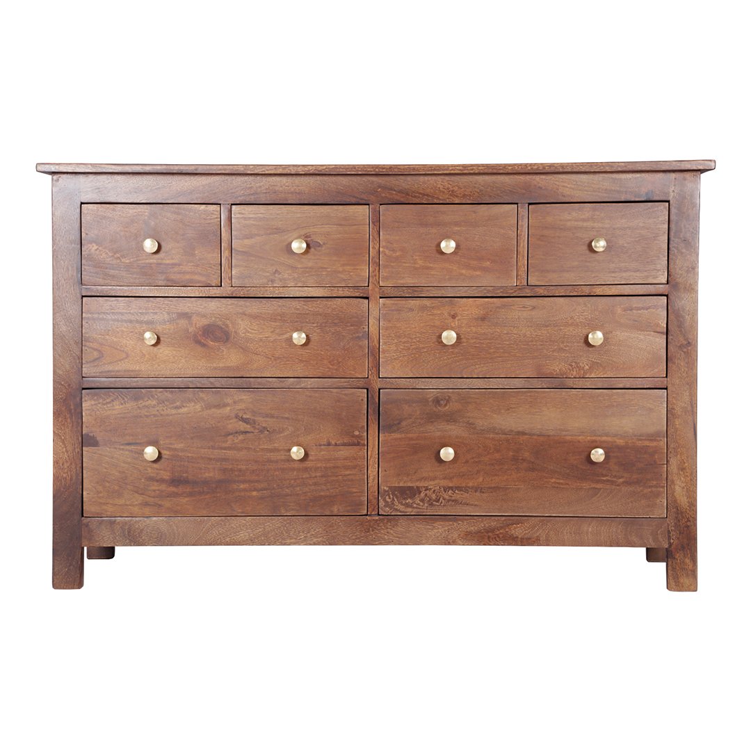 Gocosy Omni Chest Of Drawers (Provincial Teak, Sheesham Wood)-image-21