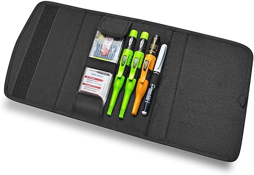 Miniatura 6 de Pica 55010 - Juego de rotuladores para carpinteros, lápices de carpintero - para madera, metal, cerámica, vidrio, etc. - con bolsa