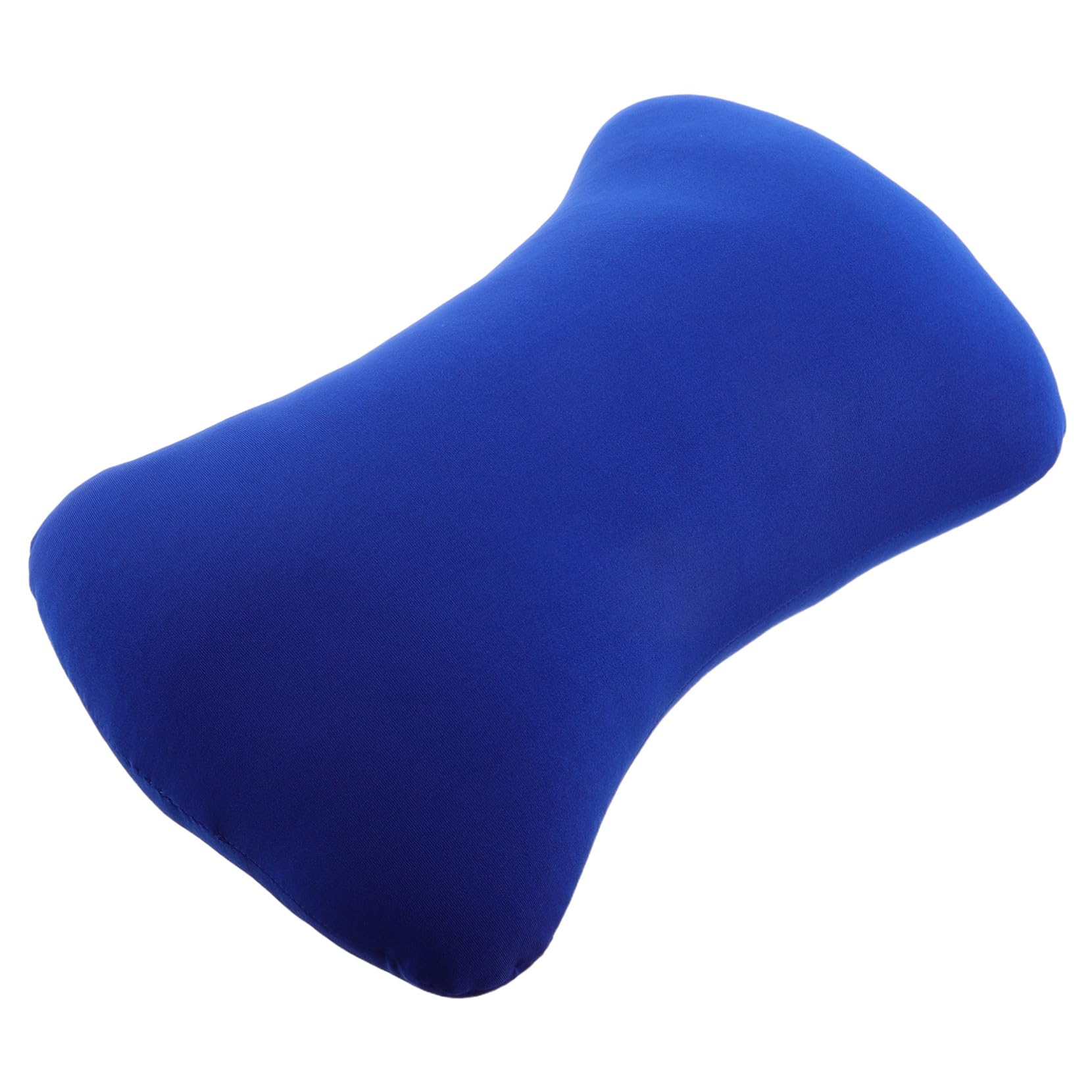 Almohada Portátil de Espuma Partículas en Forma de Hueso, Ligera y Mini para Camping al Aire Libre, Soporte Cómodo para Cuello y Lumbar, Tamaño Compacto y Lavable