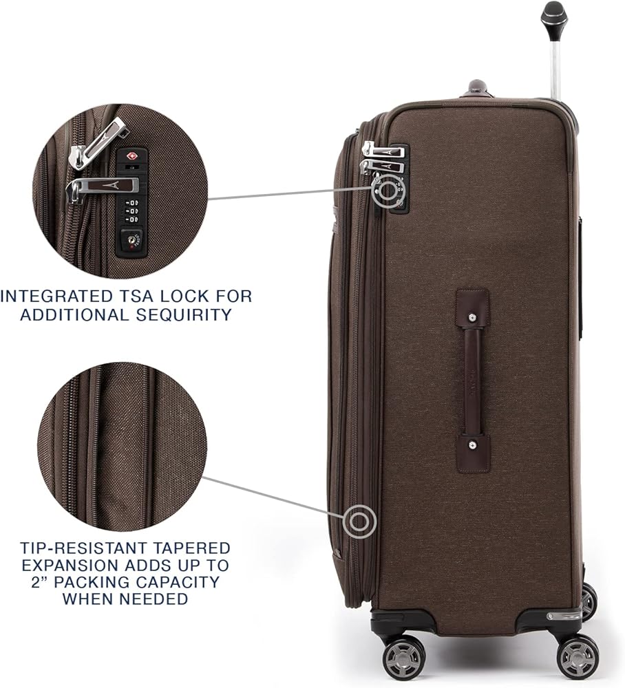 Amazon.com | Travelpro Platinum Elite Softside Expandable Checked